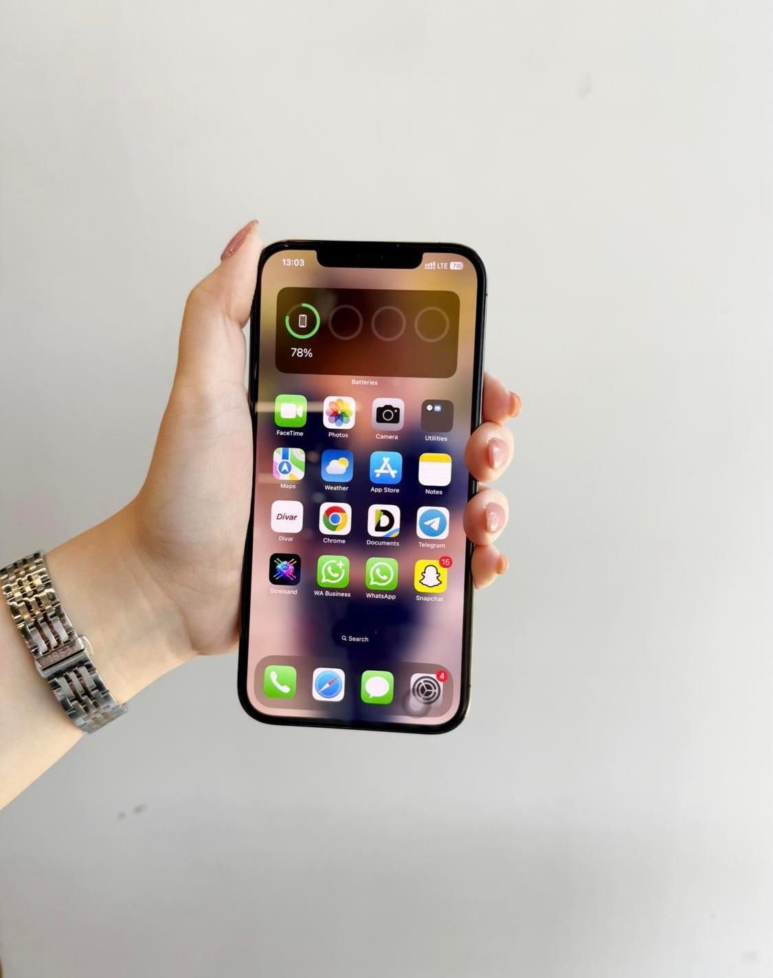 اپل iPhone 12 Pro Max با حافظهٔ ۵۱۲ گیگابایت|موبایل|تهران, تجریش|دیوار