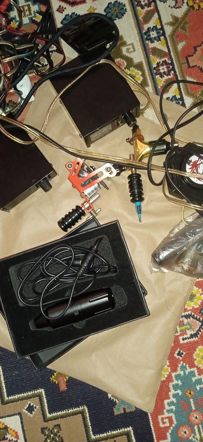 ۳ عدد دستگاه تاتو بدن|آرایشی، بهداشتی، درمانی|اندیشه, اندیشه فاز ۲|دیوار