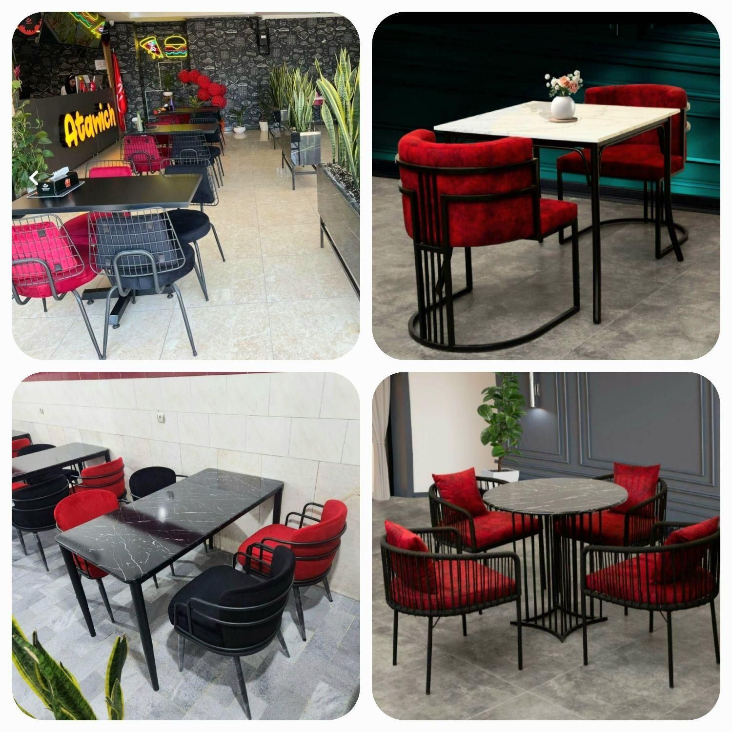 میز و صندلی کافه،رستوران،فست فود و..|میز و صندلی غذاخوری|ارومیه, |دیوار