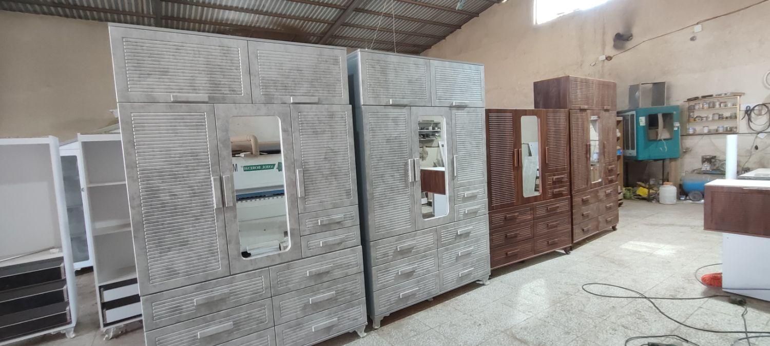 کمد سه تیکه عرض 150|جاکفشی، کمد، دراور|قم, نیروگاه|دیوار