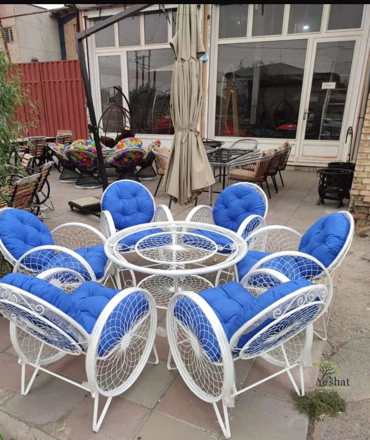 صندلی ویلایی/طرح گلبرگ سنگین /ست ۶ نفره|صندلی و نیمکت|نظرآباد, نظرآباد|دیوار