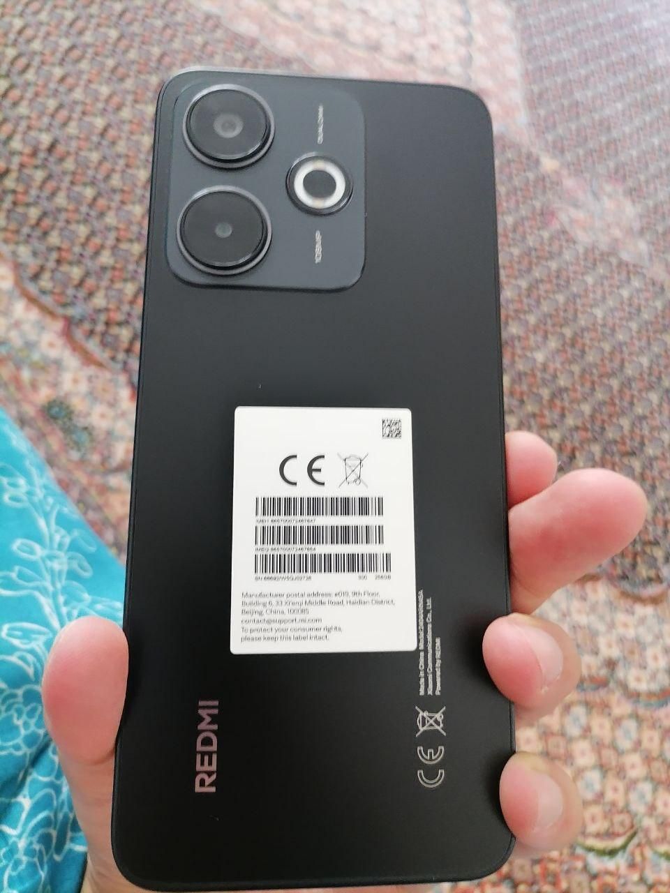 شیائومی redmi 13x با حافظهٔ ۲۵۶ گیگابایت|موبایل|کرج, بنیاد|دیوار