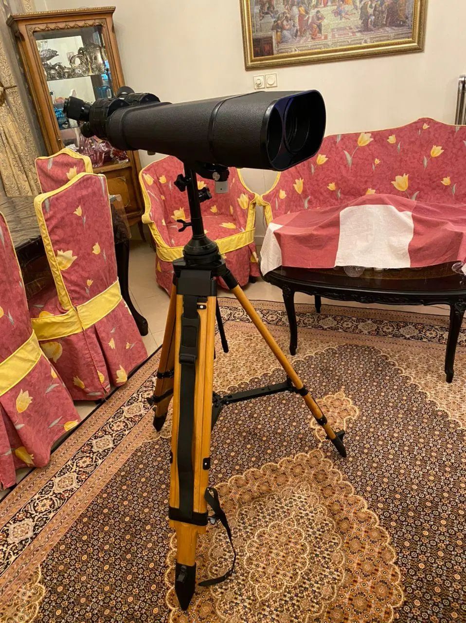دوربین مشاهده ای بلند برد 100×25/40 کلاسیک ادیشن|دوربین عکاسی و فیلم‌برداری|پیر بکران, |دیوار