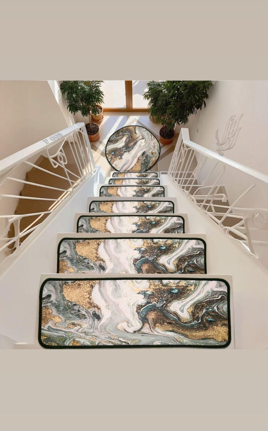 روکش مخملی پله و پاگرد - طرحهای متنوع|پادری|قم, هفت تیر|دیوار