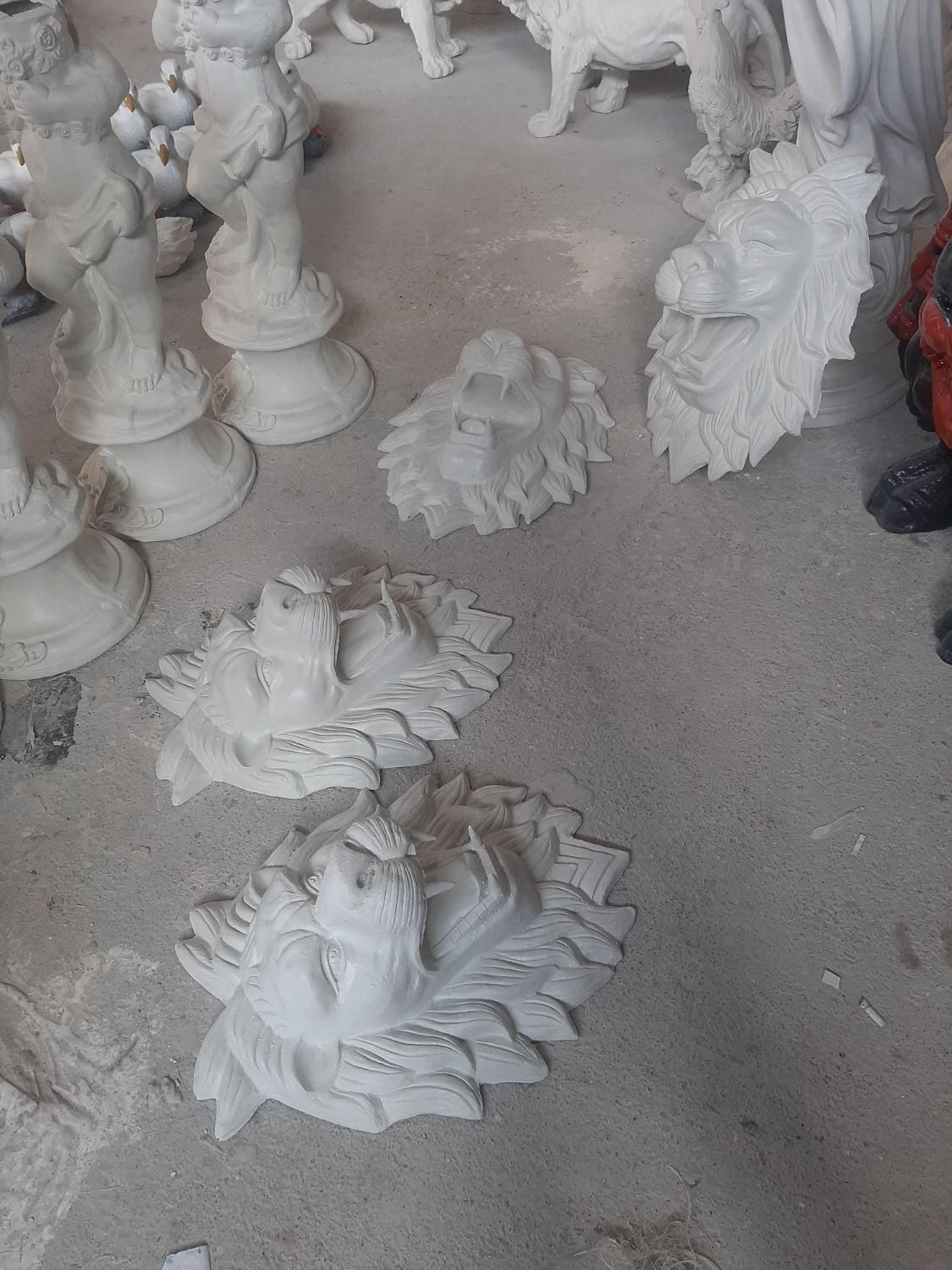 کله شیر دیواری فایبرگلاس ( مجسمه سازی اطمانی)|مجسمه، تندیس، ماکت|مشهد, نوید|دیوار