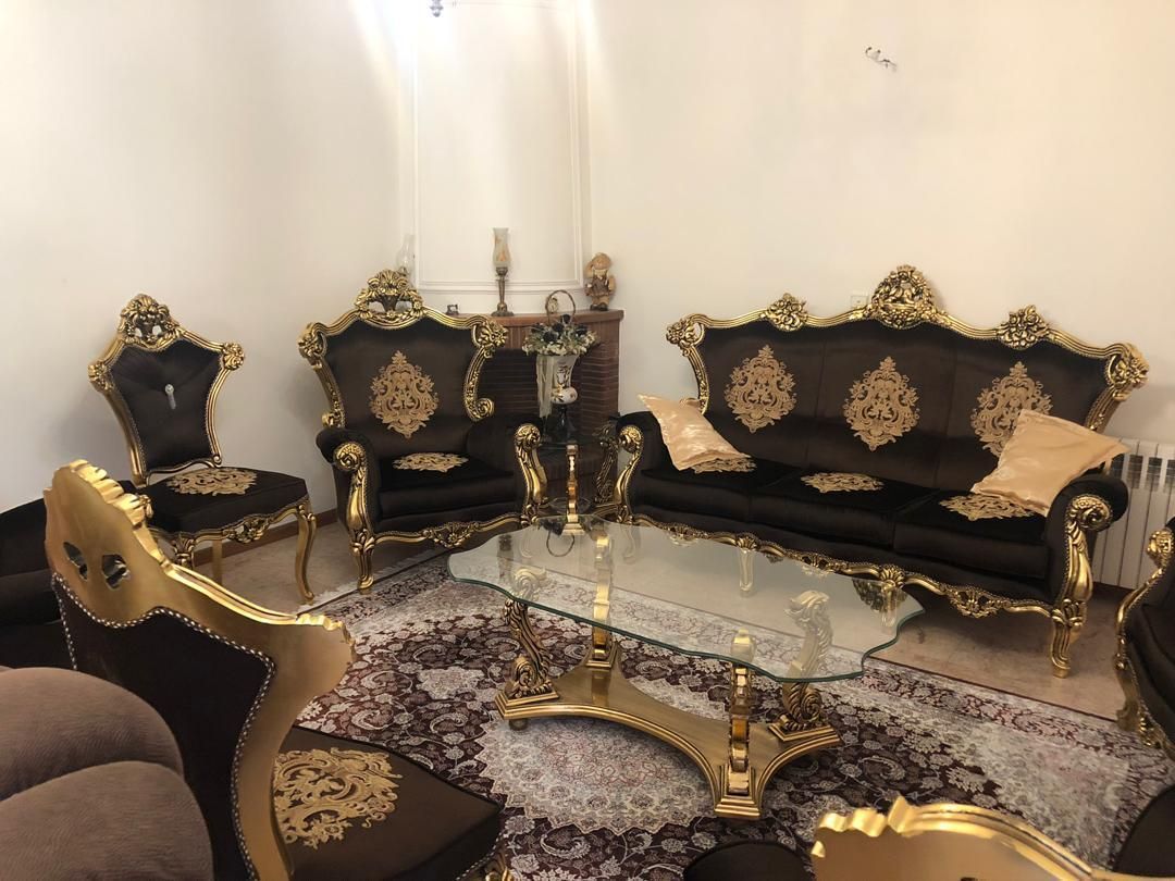 مبل استیل چوب راش|مبلمان خانگی و میز عسلی|تهران, شهرآرا|دیوار