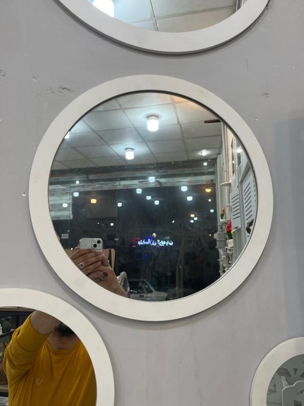 شلف آینه پی وی سی نیم دایره گرد|آینه|مشهد, نرگس (شهرک غرب)|دیوار