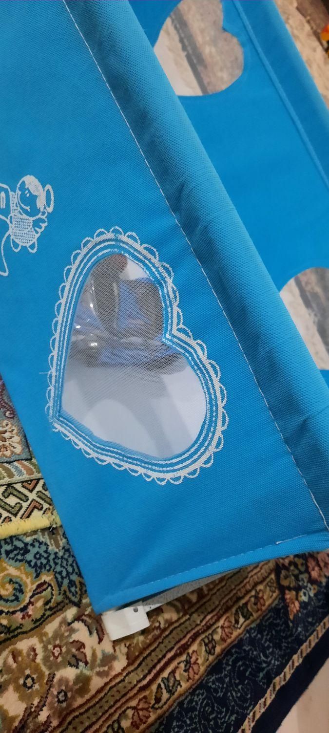 گهواره نوزاد سالم در حد نو|تخت و صندلی بچه|زنجان, |دیوار