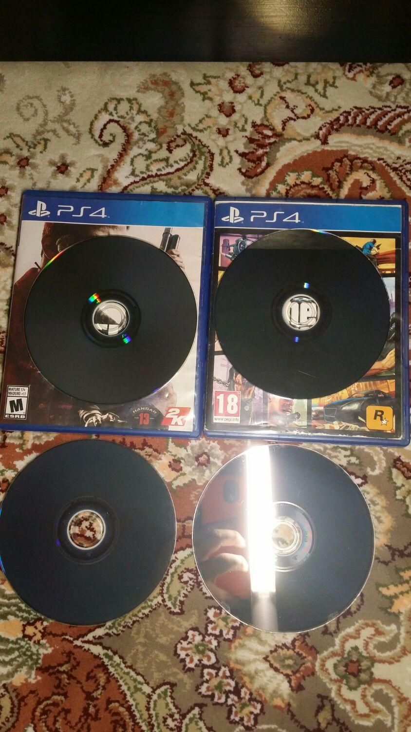 چند عدد بازی PS4|کنسول، بازی ویدئویی و آنلاین|تهران, مینا|دیوار