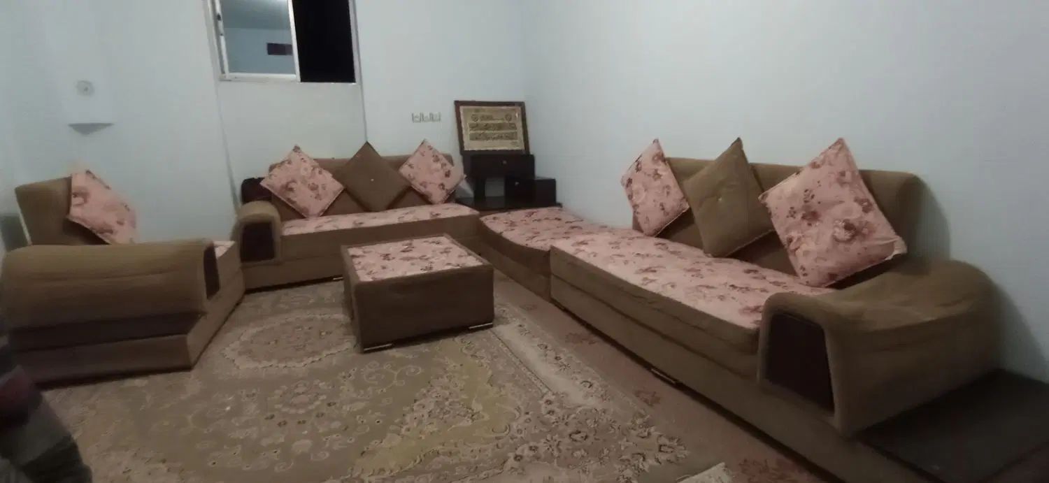 مبل ال مانند9نفره بخاطرجابه جایی مکان فروخته میشه|مبلمان خانگی و میز عسلی|خواف, |دیوار
