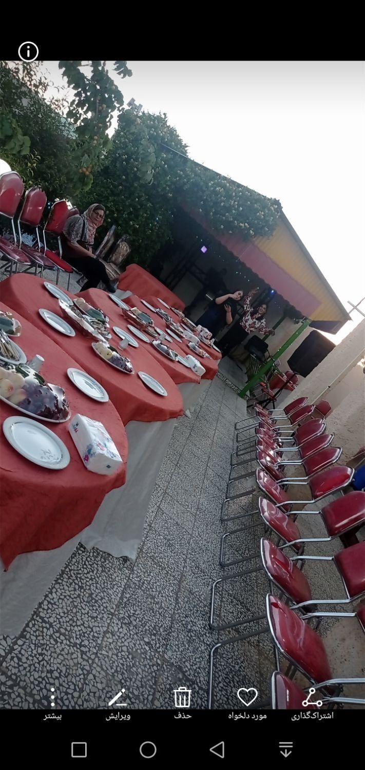 اجاره صندلی میز ظروف کرایه و صندلی و تشریفات|خدمات پذیرایی، مراسم|اصفهان, عطار نیشابوری|دیوار