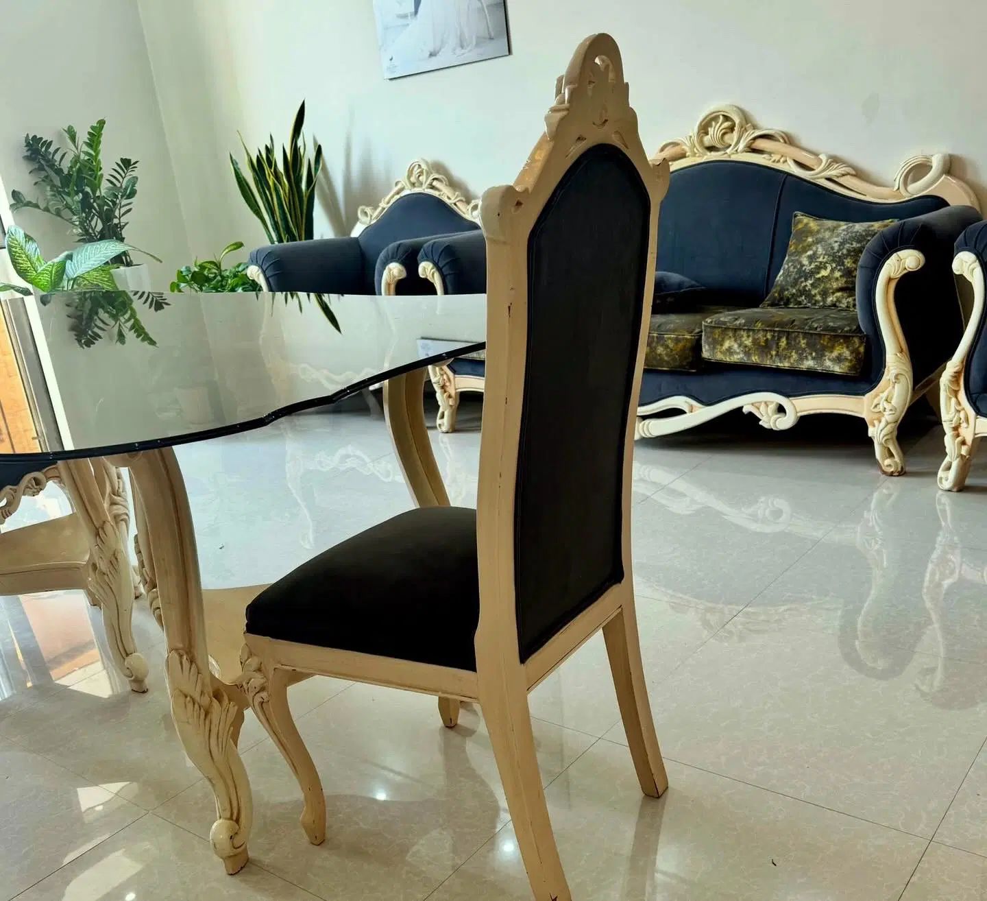 مبلمان استیل و میز ناهارخوری هشت نفره ست زیر قیمت|مبلمان خانگی و میز عسلی|تهران, فرمانیه|دیوار