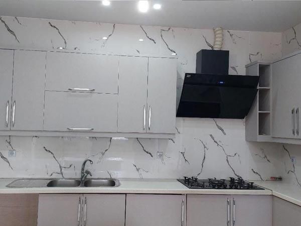 نصب ماربل شیت و بین کابینتی.pvc.سقف و کاغذ دیواری|خدمات پیشه و مهارت|ایلام, |دیوار