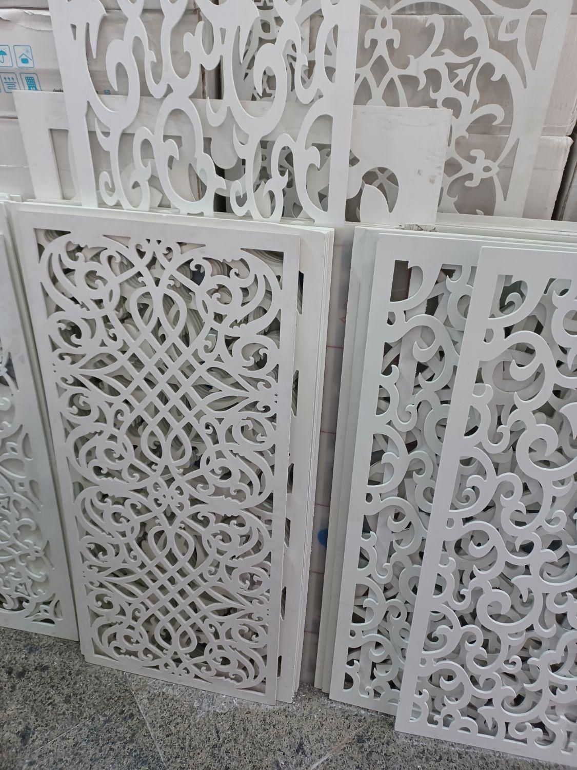 ورق معرق تایل سی ان سی cnc پی وی سی pvc فومیزه|مصالح و تجهیزات ساختمان|تهران, بلورسازی|دیوار