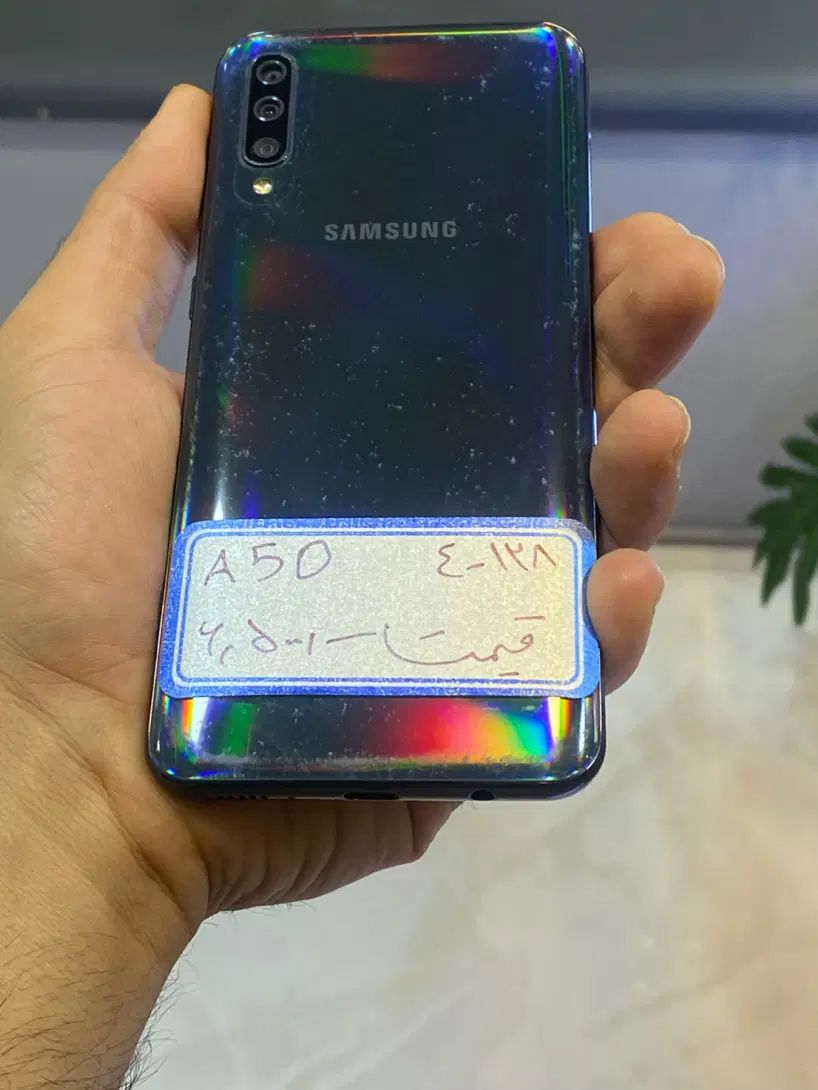 سامسونگa50حافظه۱۲۸رنگ مشکی|موبایل|اصفهان, خانه اصفهان|دیوار