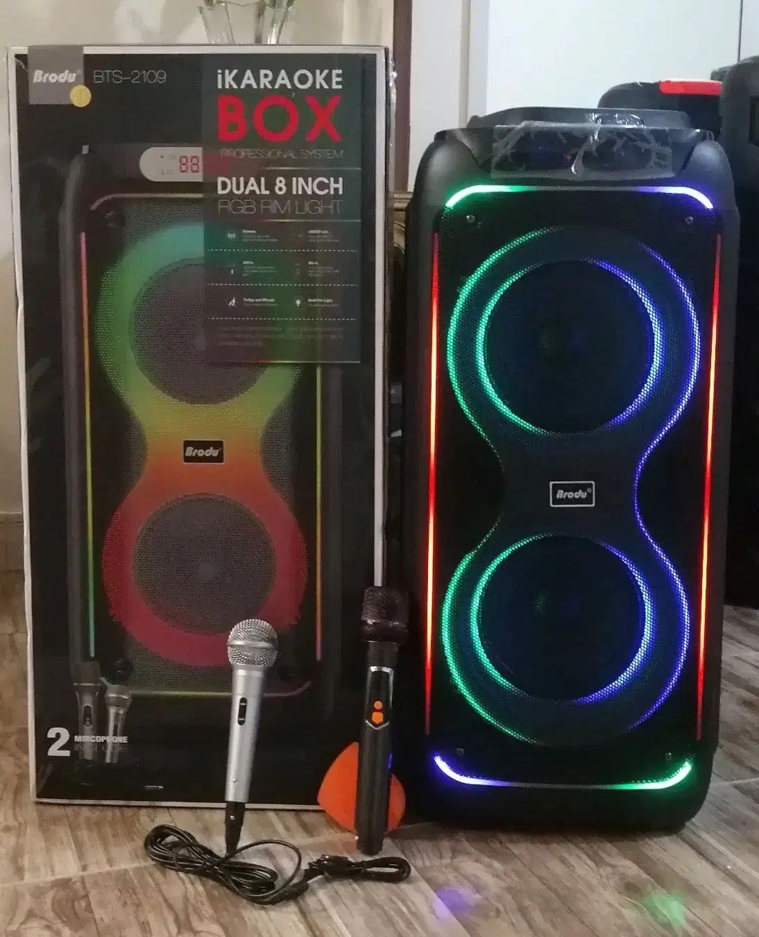 اسپیکر باندفوق حرفه ای2109طرح سونی وJBL.پارتی باکس|سیستم صوتی خانگی|تهران, بلورسازی|دیوار