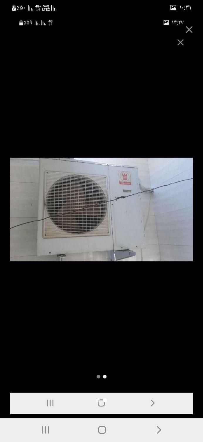 کولر ۳۰هزار ویسپونت|کولر گازی و فن‌کوئل|اهواز, دغاغله|دیوار