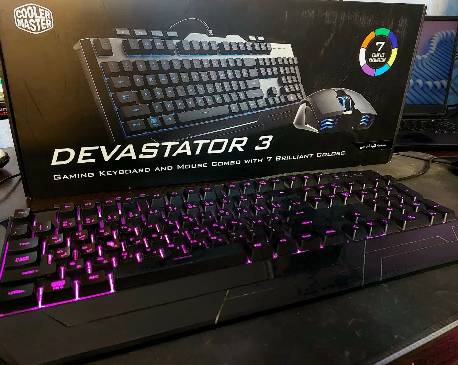 کیبورد گیمینگ کولر مستر Cooler Master Devastator 3|قطعات و لوازم جانبی رایانه|اصفهان, خواجو|دیوار