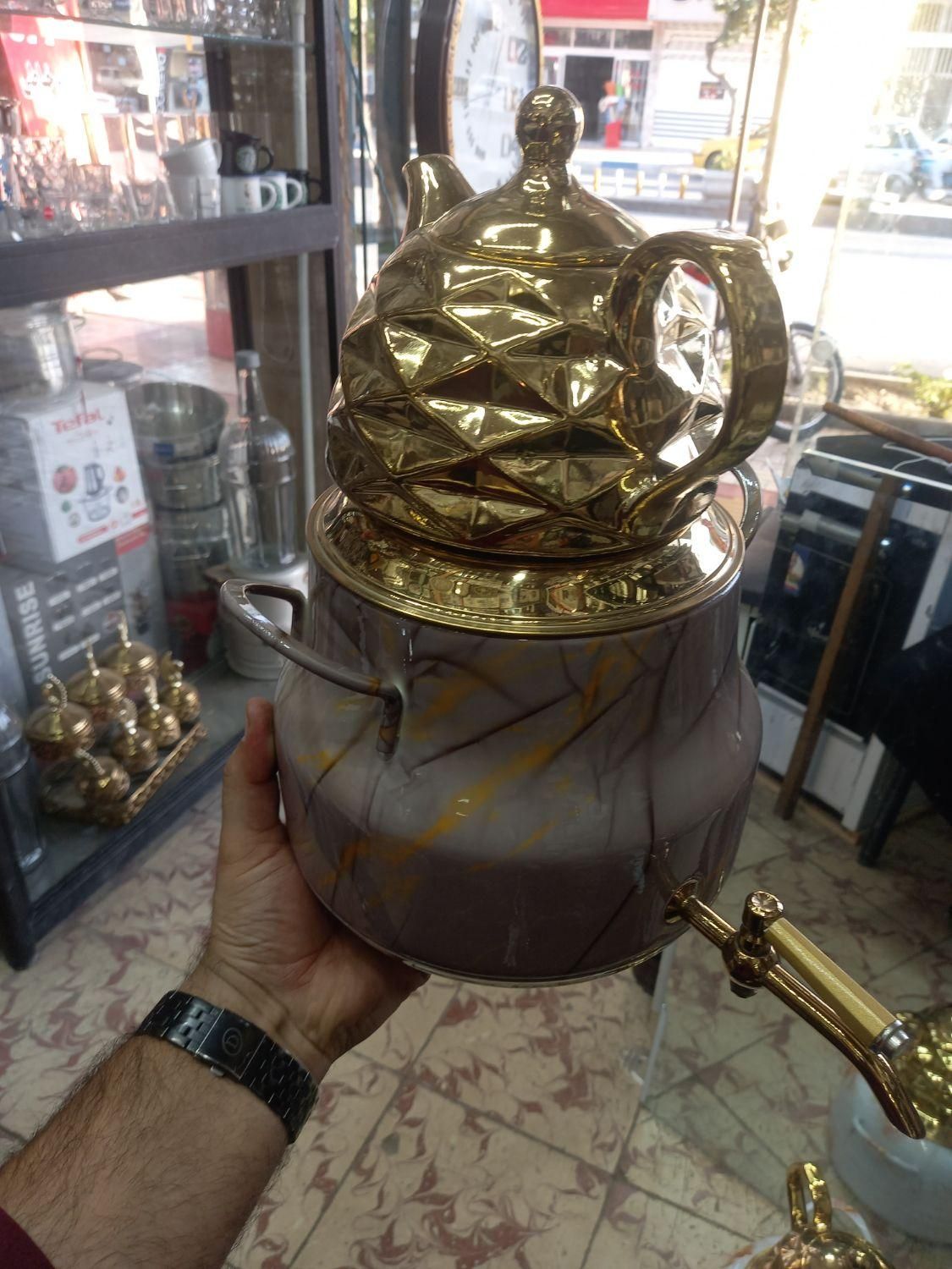 کتری قوری سماوری در طرح های مختلف|قوری، کتری، قهوهساز دستی|شیروان (خراسان), |دیوار