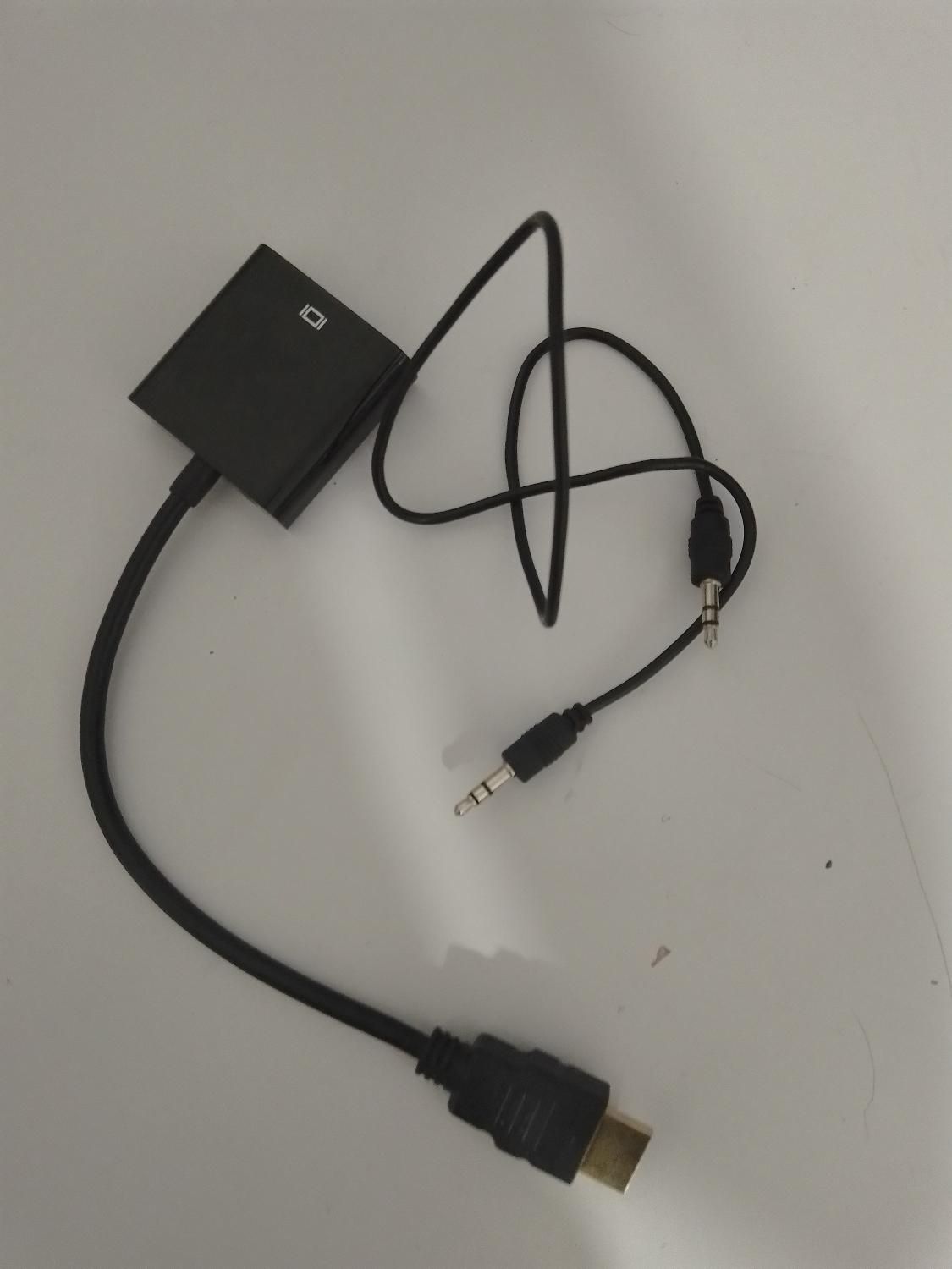 مبدل HDMI به VGA به همراه rux|قطعات و لوازم جانبی رایانه|قم, شهرک قدس|دیوار