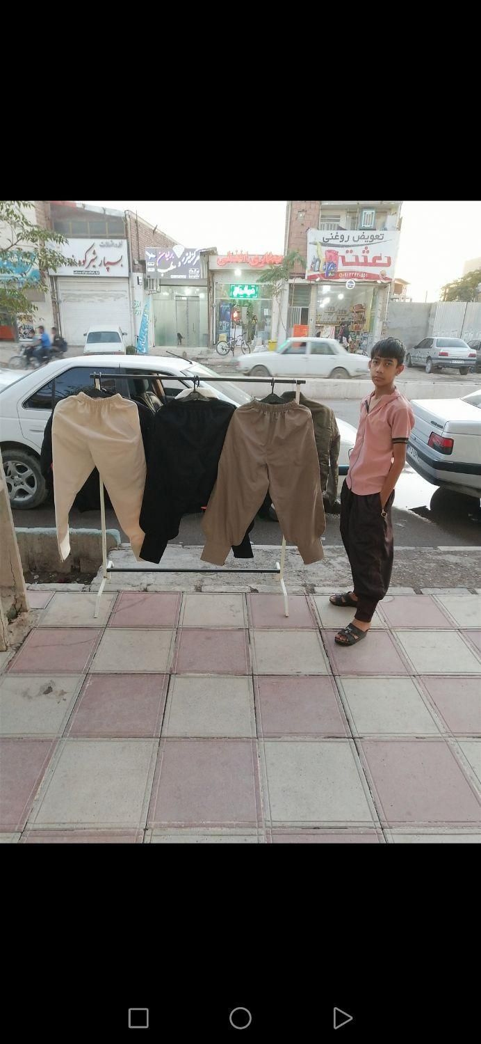 شلوارکردی سنبادی زندان دوز بلوچی  وساده|لباس|کرمان, |دیوار