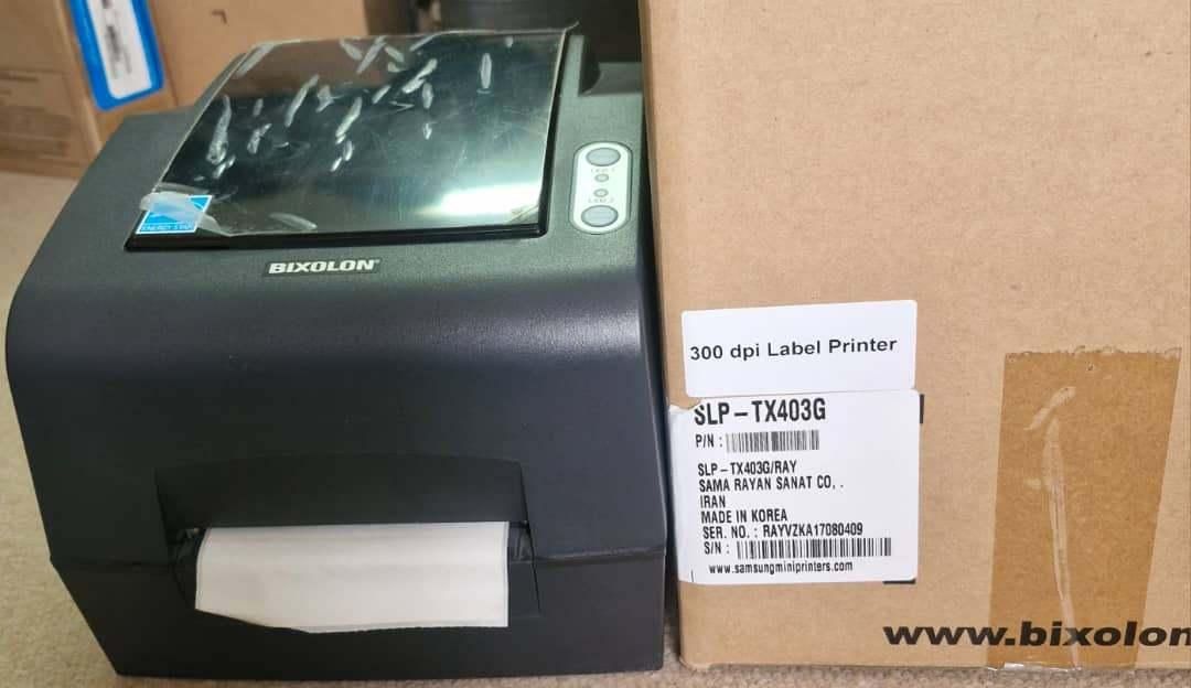 لیبل پرینتر بیکسولون TX403G نو|پرینتر، اسکنر، کپی، فکس|تهران, شهرک آپادانا|دیوار