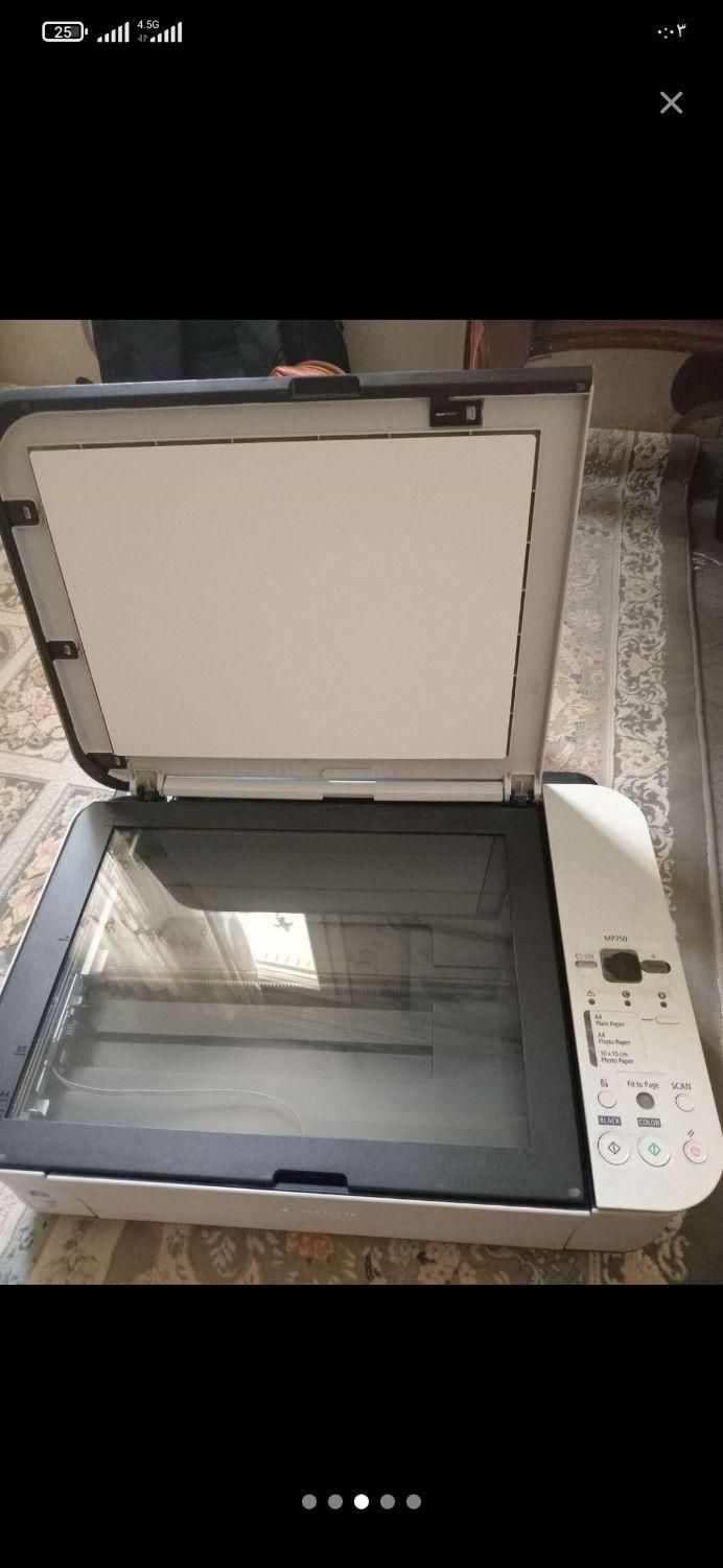 پرینتر اسکنر و کپی رنگی canon mp250|پرینتر، اسکنر، کپی، فکس|قرچک, میرزائی شمالی|دیوار