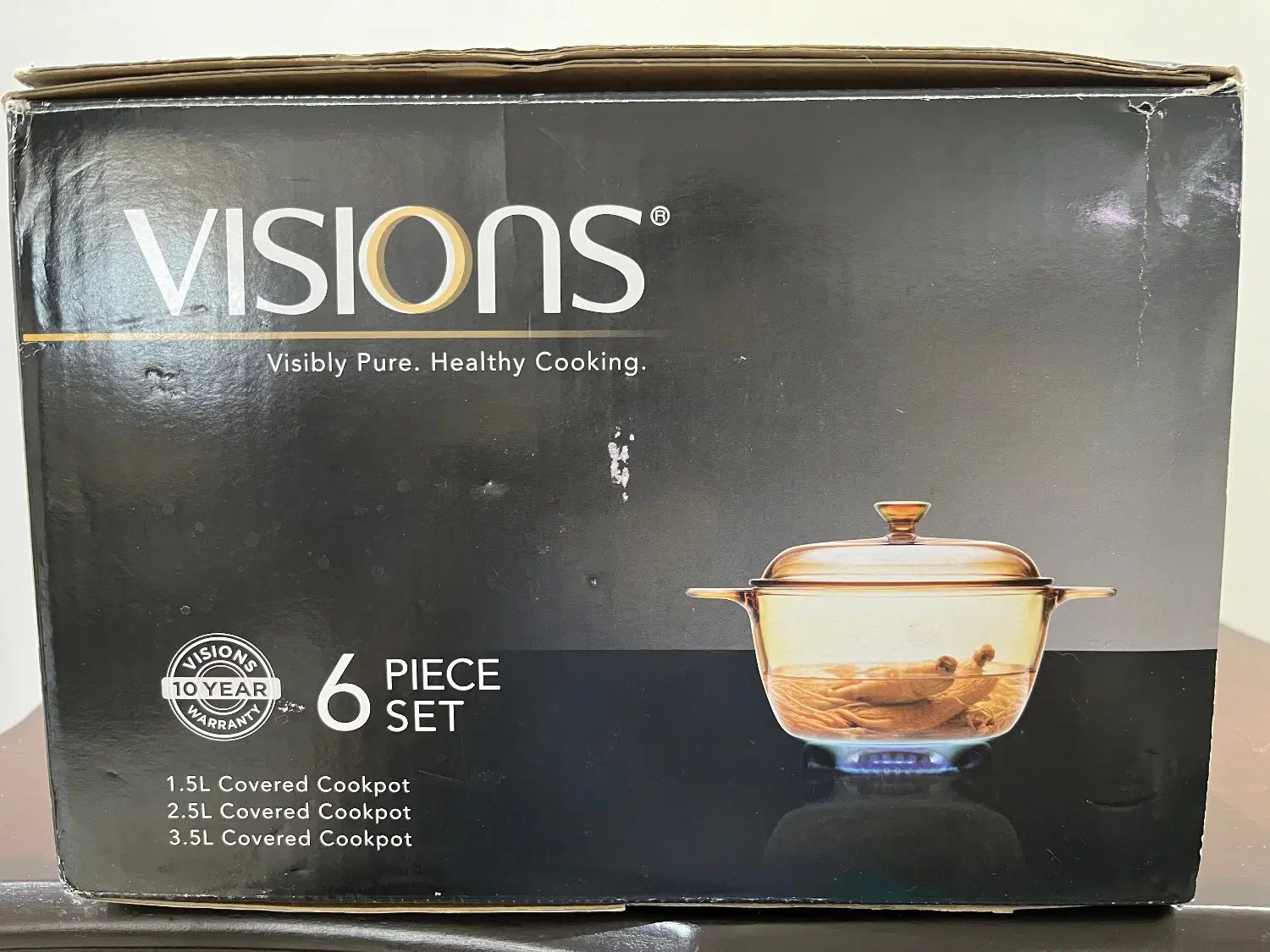 سرویس قابلمه پیرکس فرانسه اصل (visions) 7pcs|ظروف پخت‌وپز|تهران, سنائی|دیوار