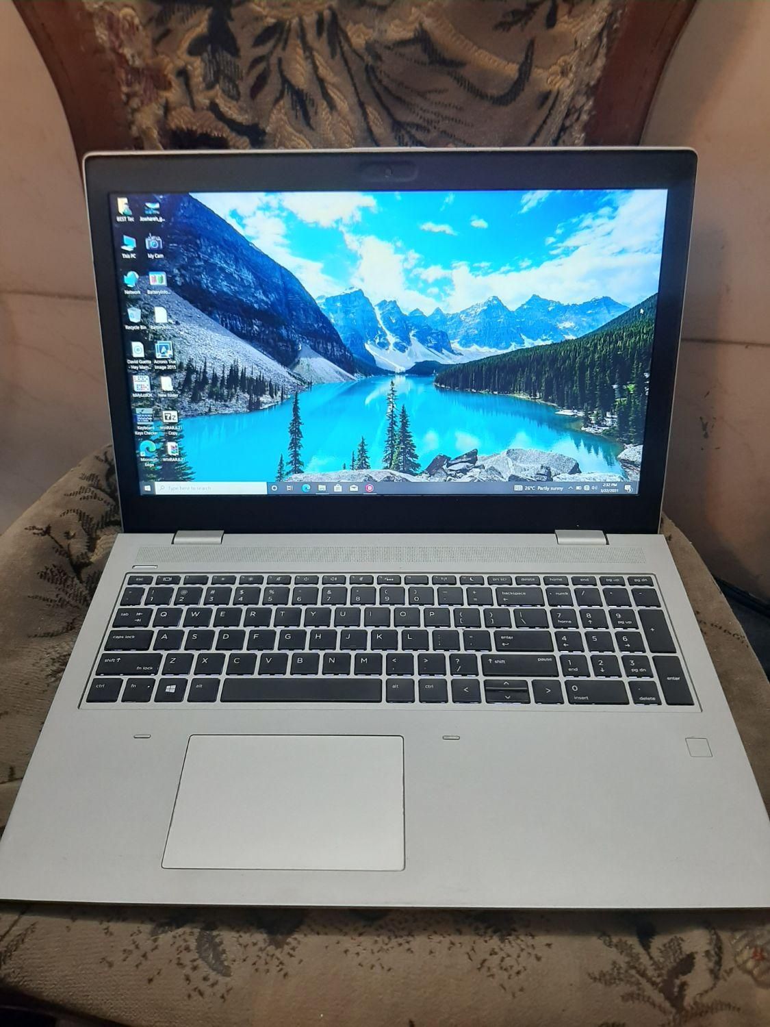لپ تاپi5نسل8صفحه15.6 Hp full hd|رایانه همراه|اصفهان, مسجد مصلی|دیوار