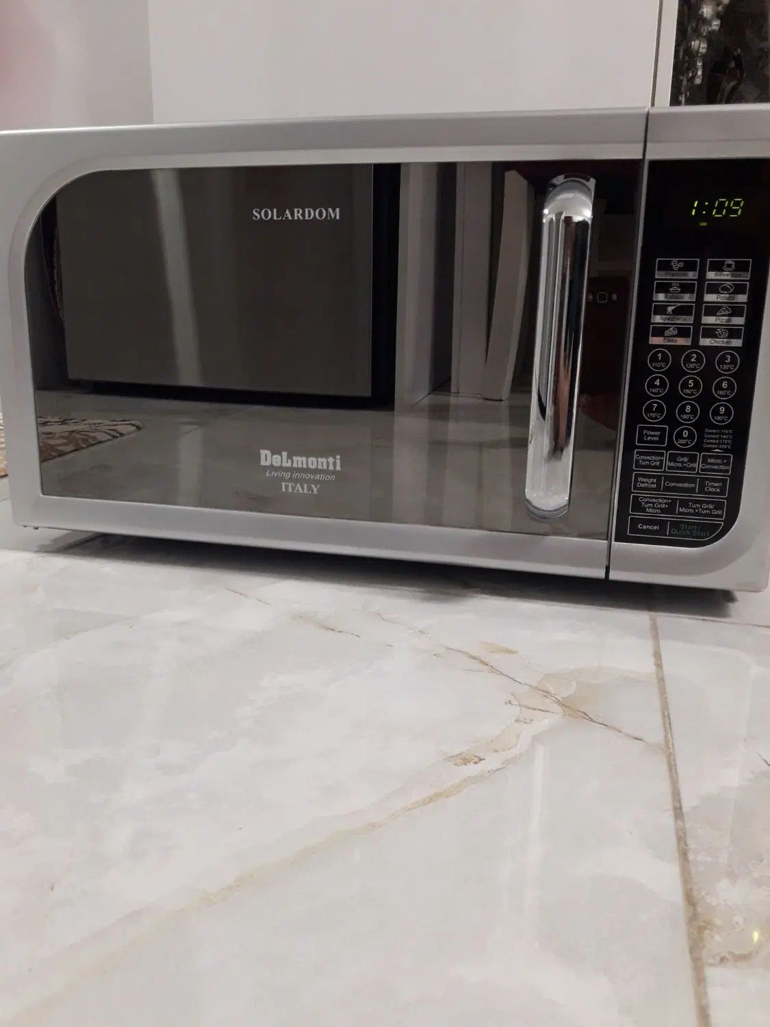 مایکروویو  سولاردام دلمونتی  ۳۸لیتر مدل dl510نو|اجاق گاز و لوازم برقی پخت‌وپز|رشت, جانبازان|دیوار