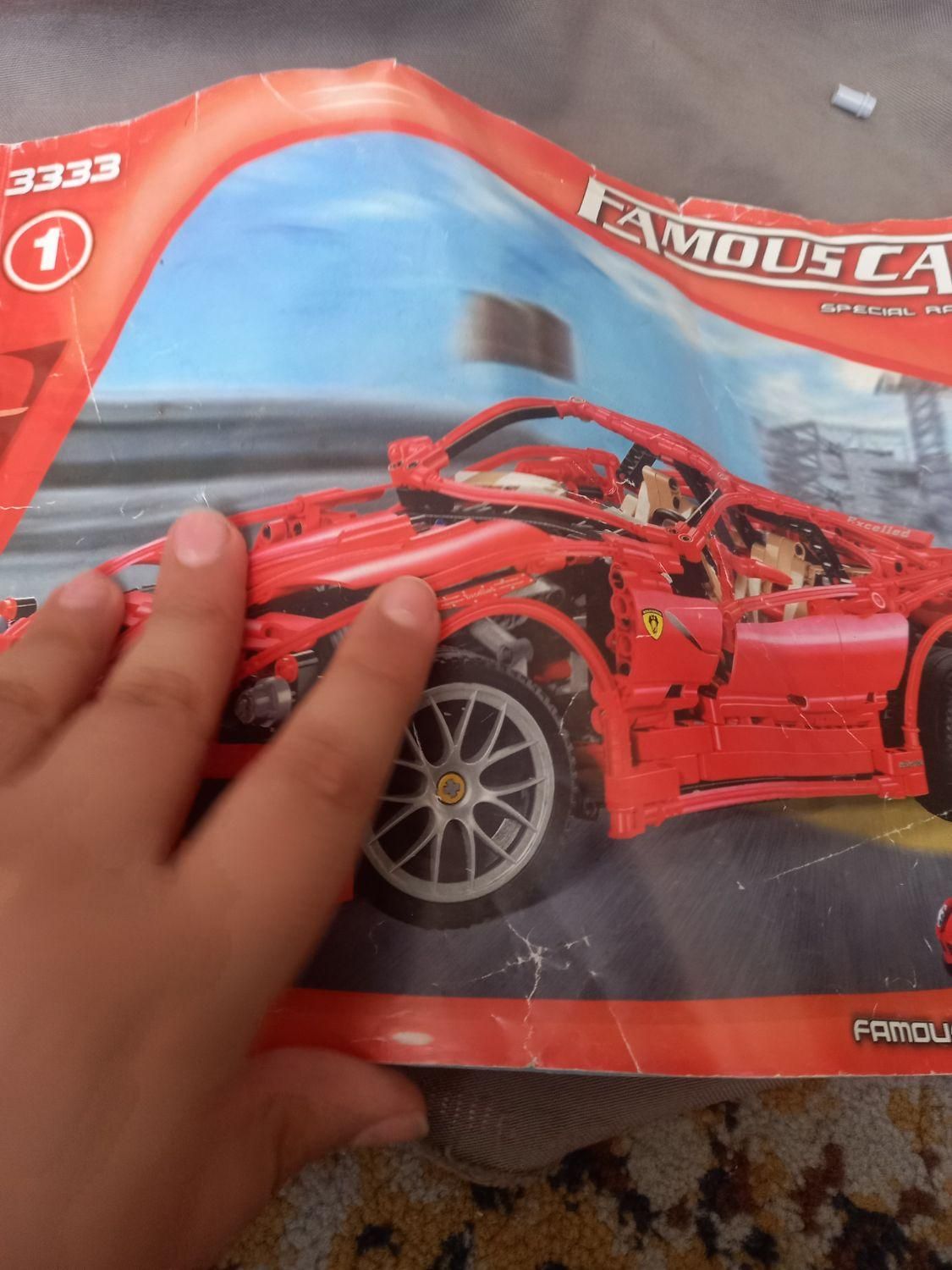 لگو فراری ۳۳۳۳ قطعه|اسباب‌‌بازی|قزوین, |دیوار