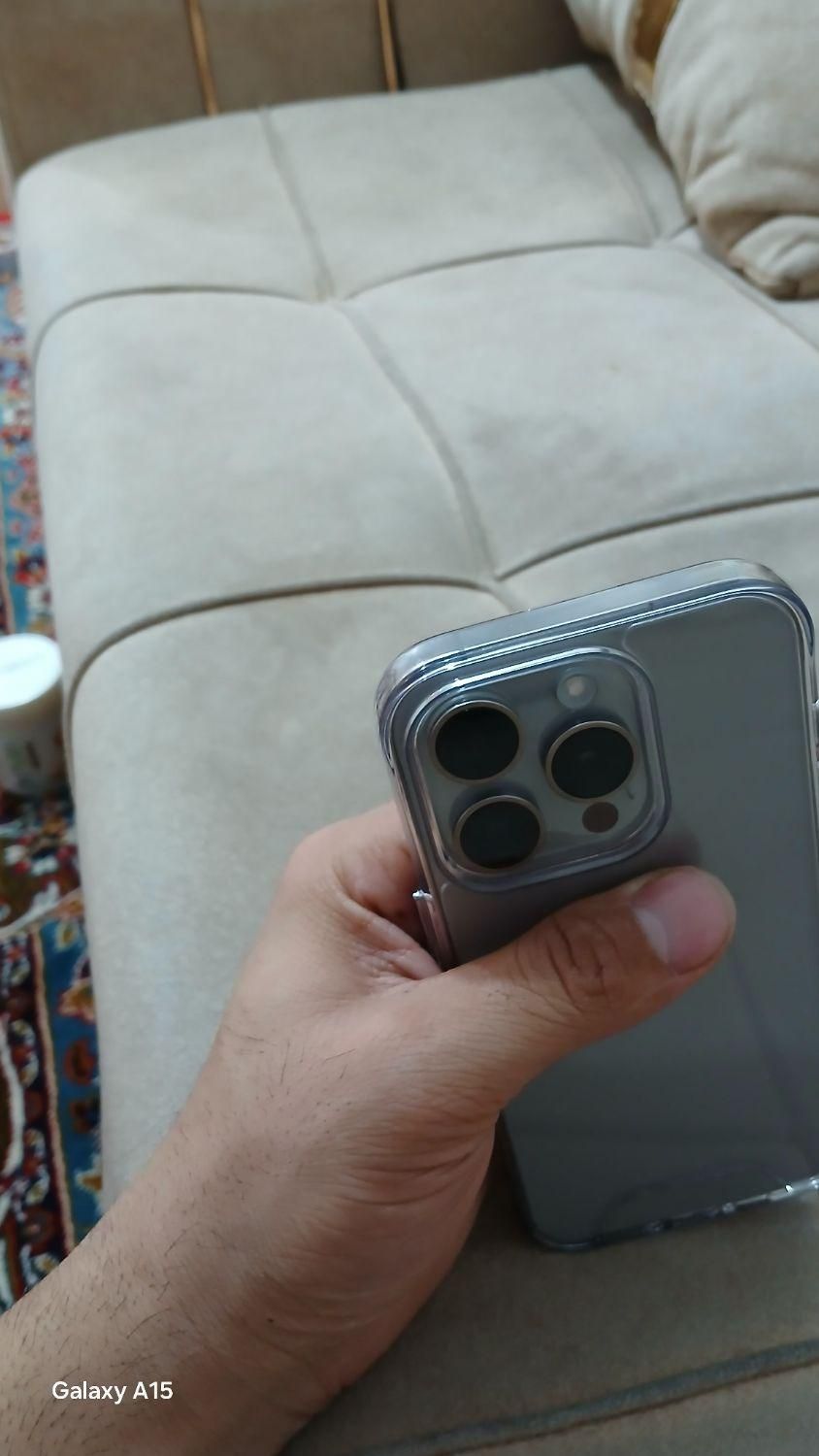 اپل iPhone 15 Pro با حافظهٔ ۱۲۸ گیگابایت|موبایل|اهواز, گلستان|دیوار