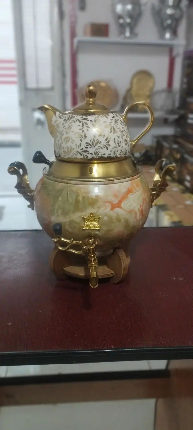 سماور گازی،طرح سنگ ،ازتولیدبرای مصرف کننده عزیز|سماور، چای‌ساز، قهوه‌ساز|مشهد, امام خمینی|دیوار