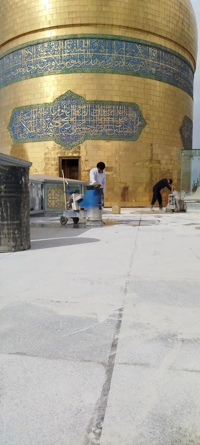 سنگ سابی موزاییک سابی بتن سابی نما سنگساب کفسابی|خدمات نظافت|مشهد, فرهنگ|دیوار