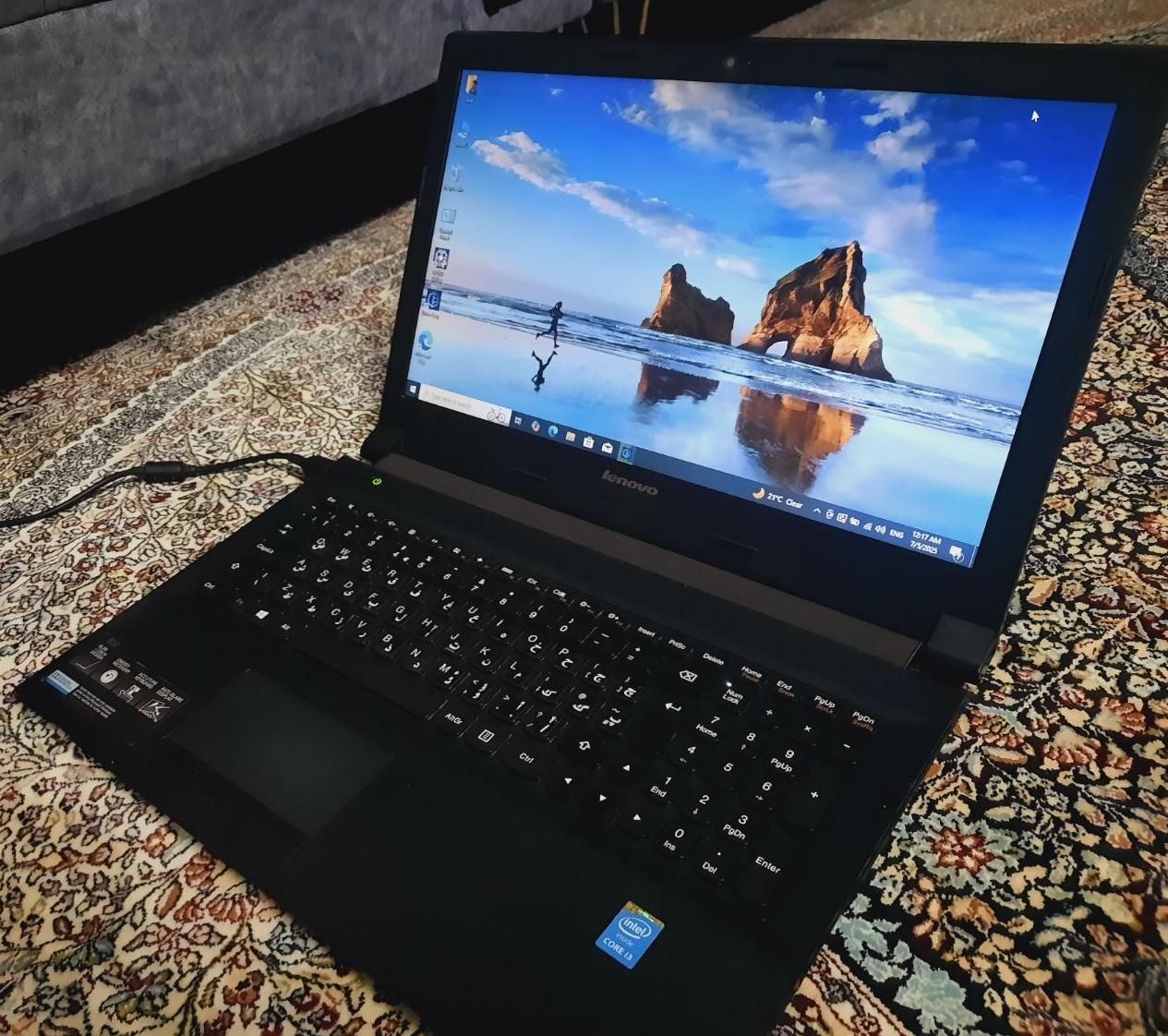 لنوو نسل ۵ رم ۱۲ ۵۰۰ گیگ ssd+hdd|رایانه همراه|قزوین, |دیوار