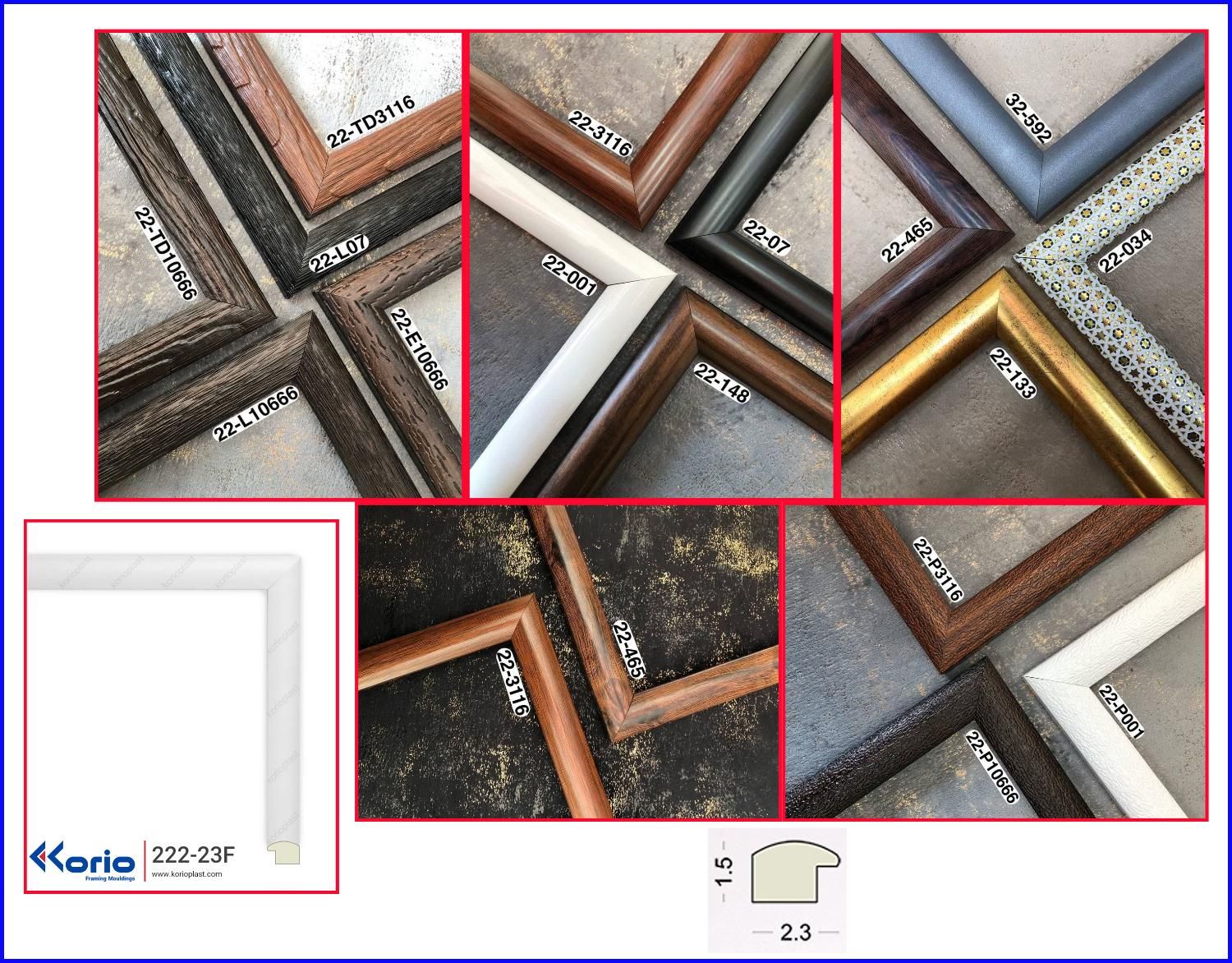 تولید و پخش عمده قاب عکس 1.5 سانتی|تابلو، نقاشی، عکس|چهاردانگه (تهران), |دیوار