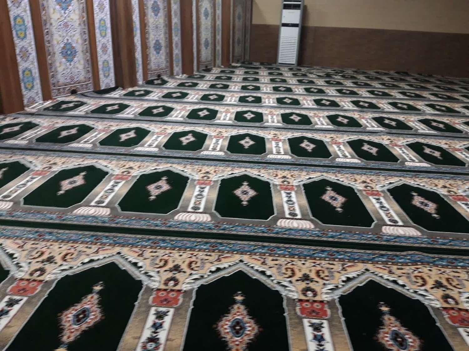 فرش سجاده، فرش محرابی، فرش تشریفاتی کناره نمازخانه|فرش|تهران, توحید|دیوار