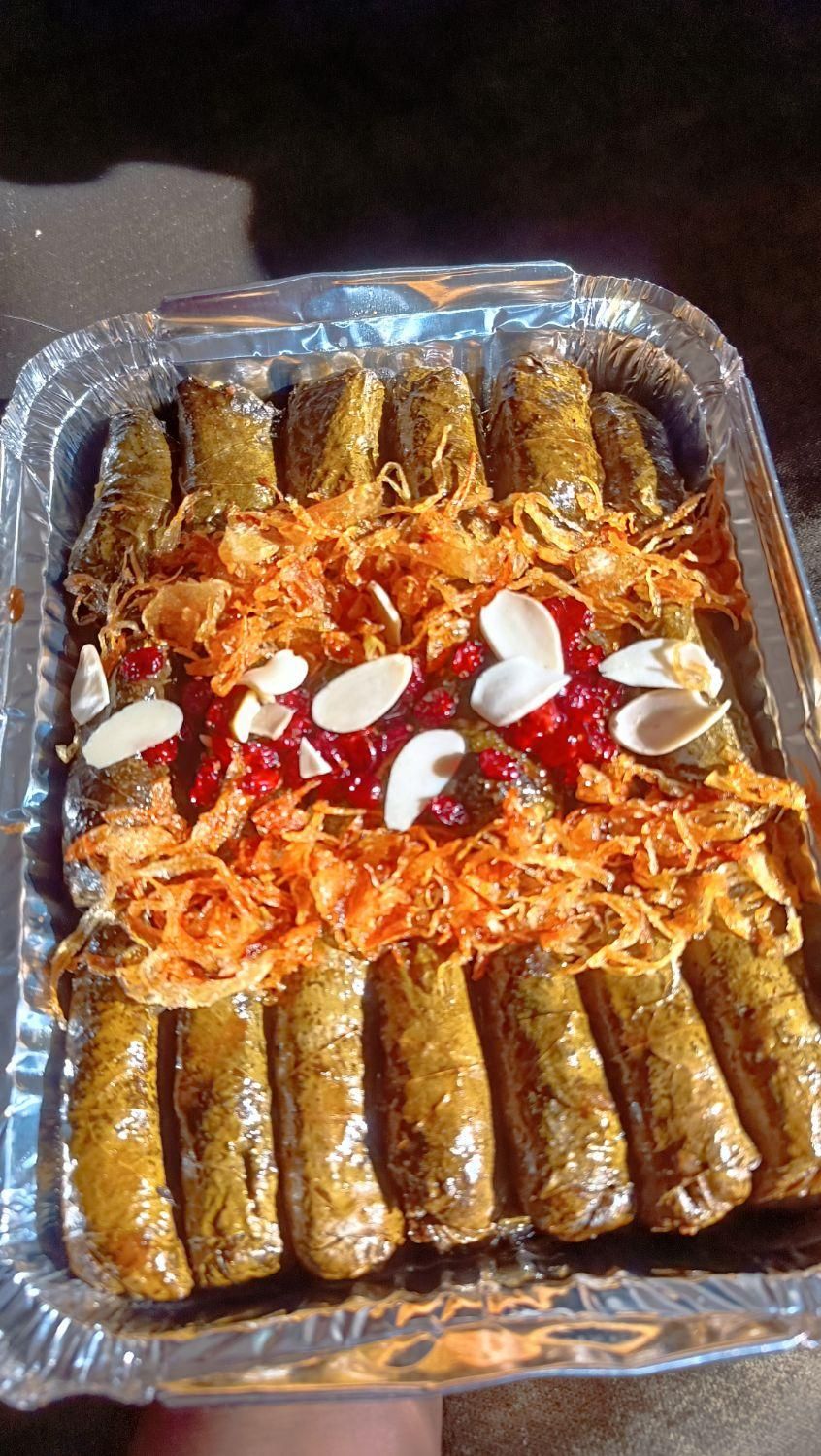 دلمه با برگ تازه و چاشنی دلخواه|خوردنی و آشامیدنی|مشهد, کوثر|دیوار