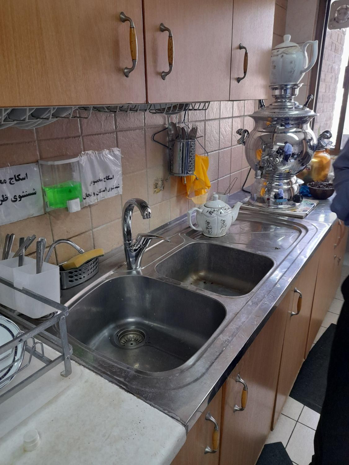 نصب روشویی شیر حمام فلاشتانک سینک ظرفشویی|خدمات پیشه و مهارت|قدس, |دیوار
