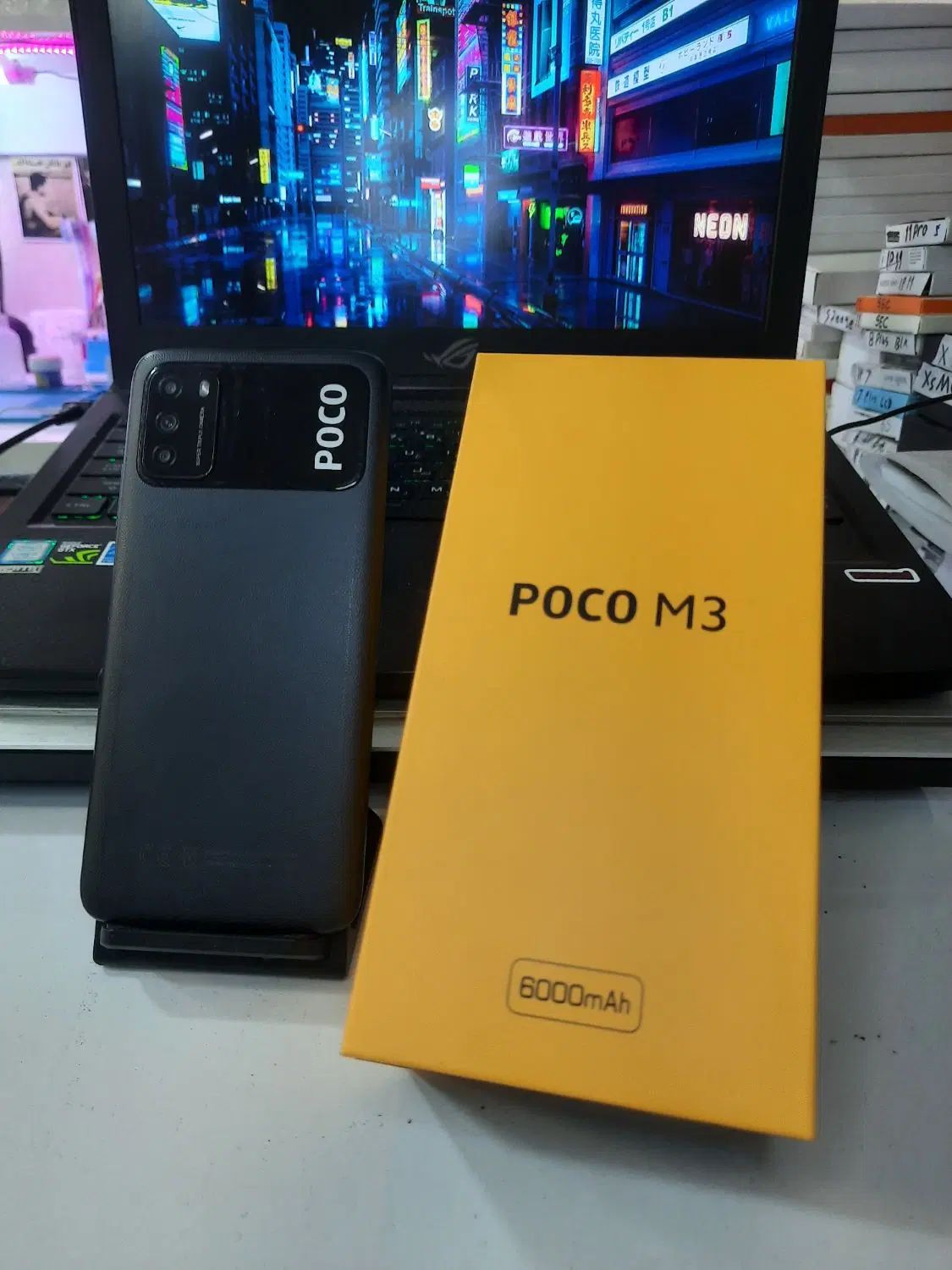 گوشی poco m3 128 gig ram 4|موبایل|رشت, لاکانی|دیوار