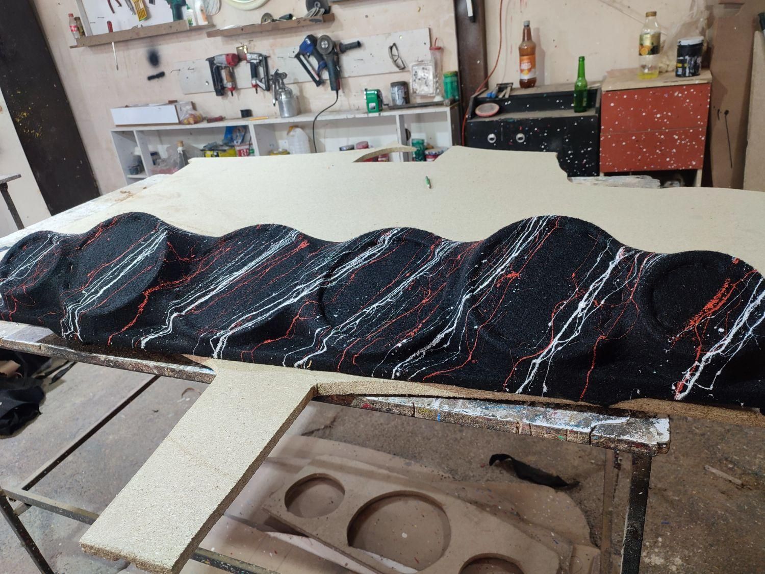 تخته سه بعدی.طاقچه باکس جعبه.فایبرنمدچرم و..|قطعات یدکی و لوازم جانبی|مشهد, نوید|دیوار