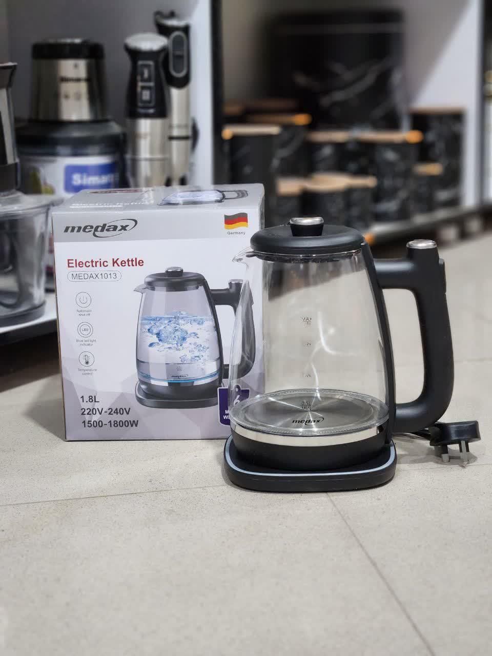 چای ساز بوش خارجی صفحه ای شیشه ای قوری پیرکس|سماور، چای‌ساز، قهوه‌ساز|یزد, |دیوار