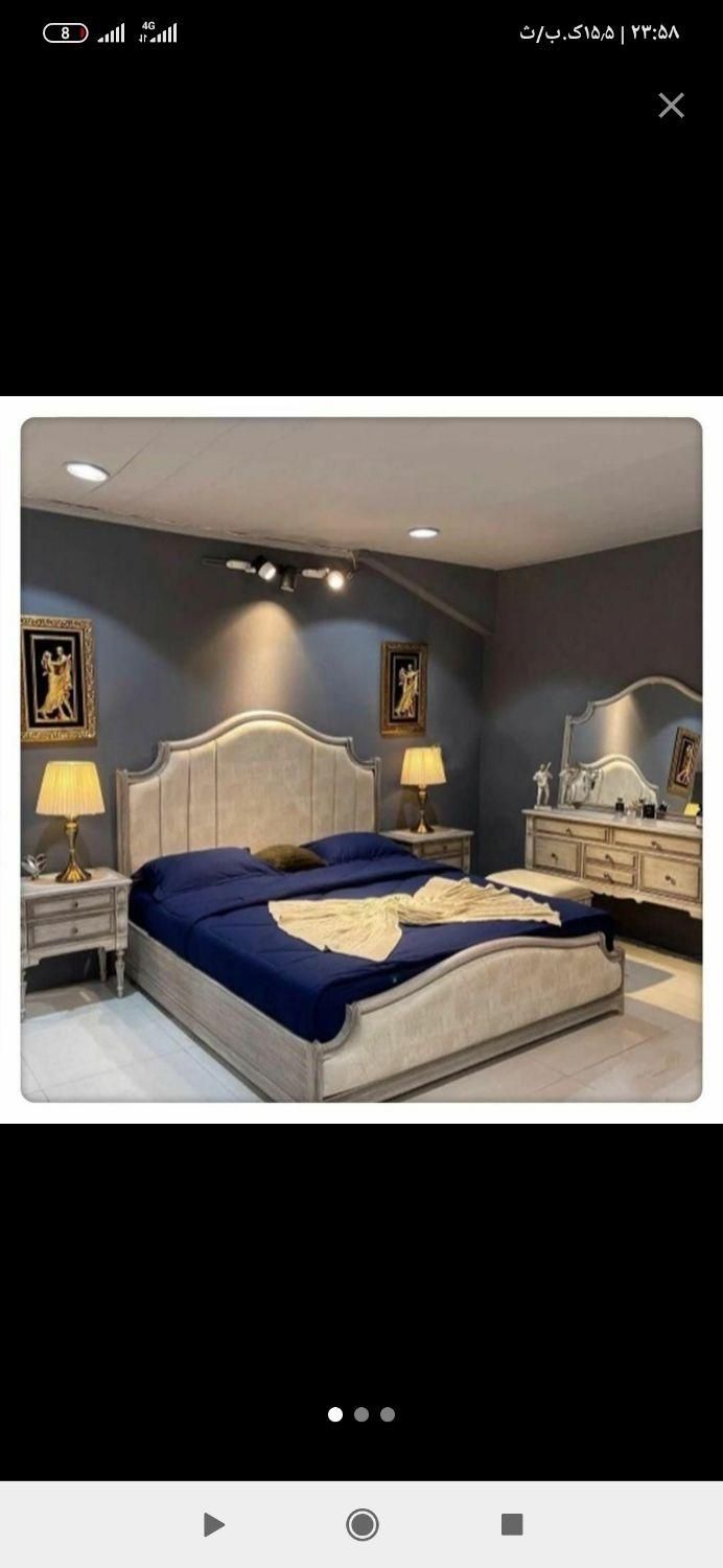 سرویس خواب مدرن|تخت و سرویس خواب|مشکیندشت, |دیوار