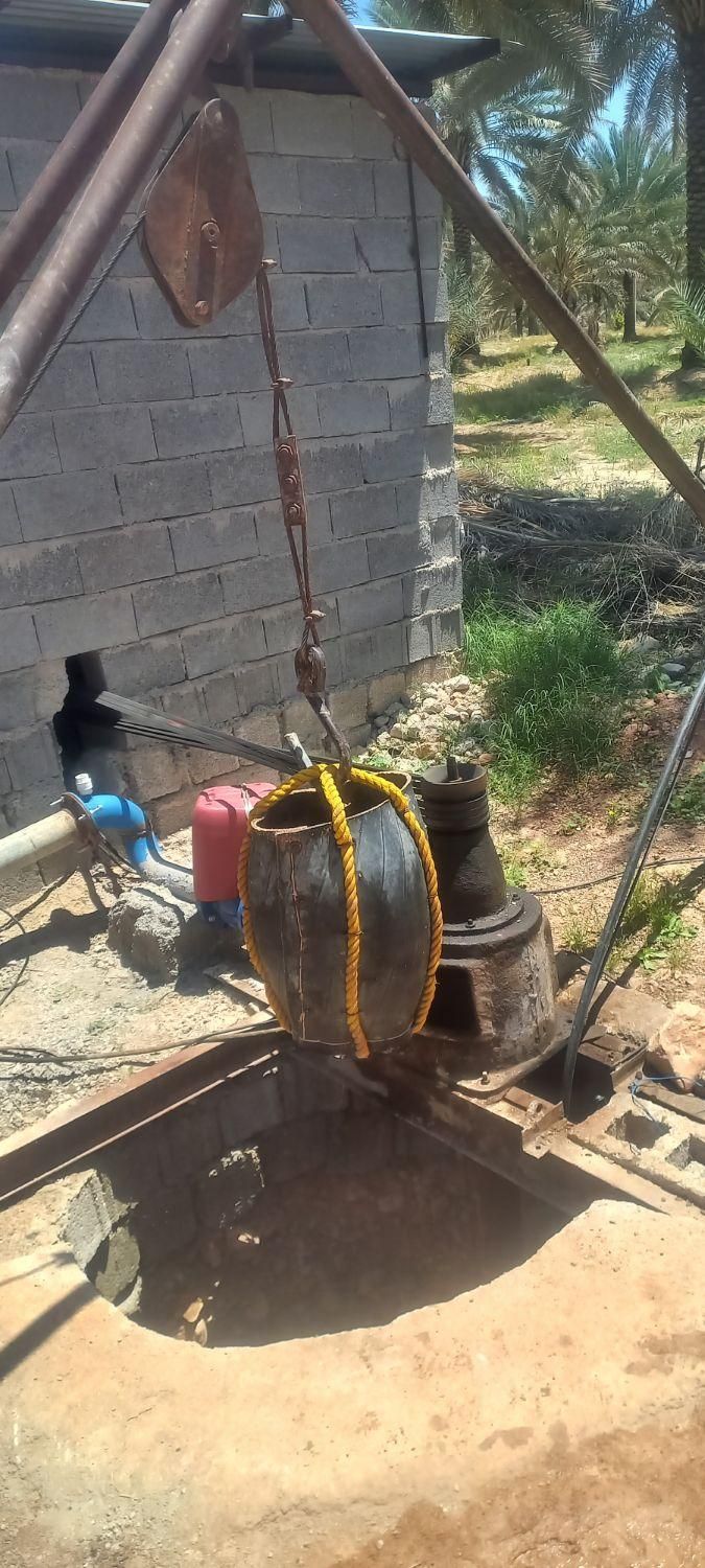 حفاری انواع چاه های کشاورزی باکمپرستور برقی ودیزلی|خدمات پیشه و مهارت|جهرم, |دیوار