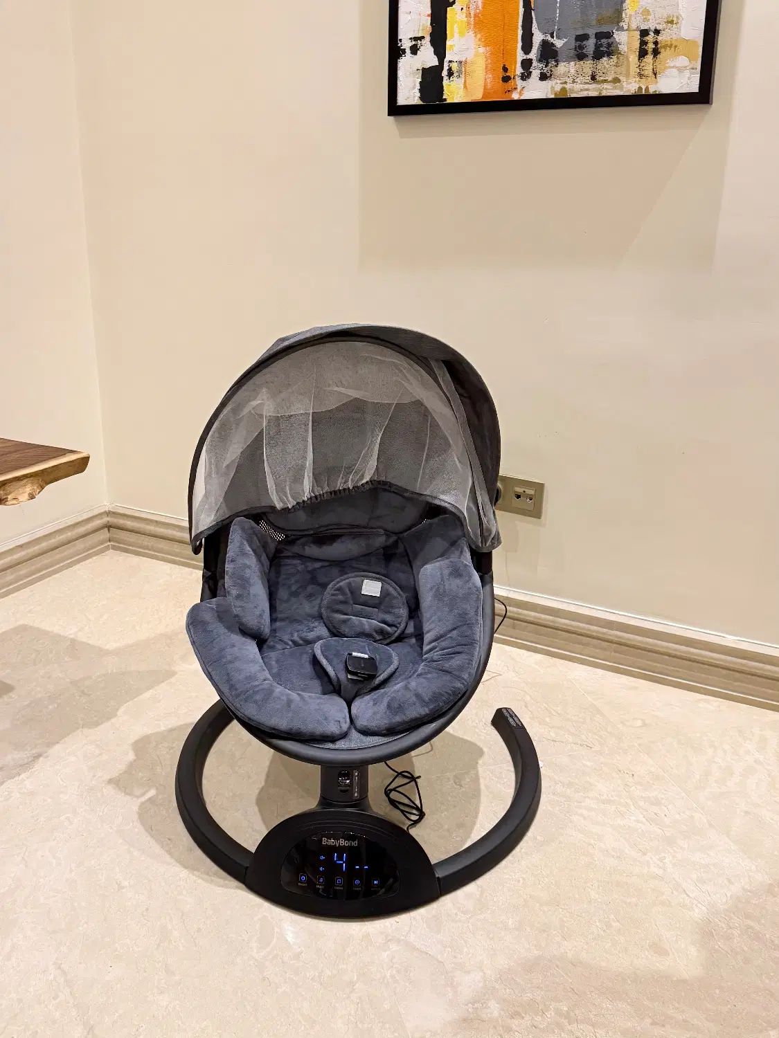 گهواره برقی Babybond وارداتی|تخت و صندلی بچه|تهران, جماران (نیاوران)|دیوار