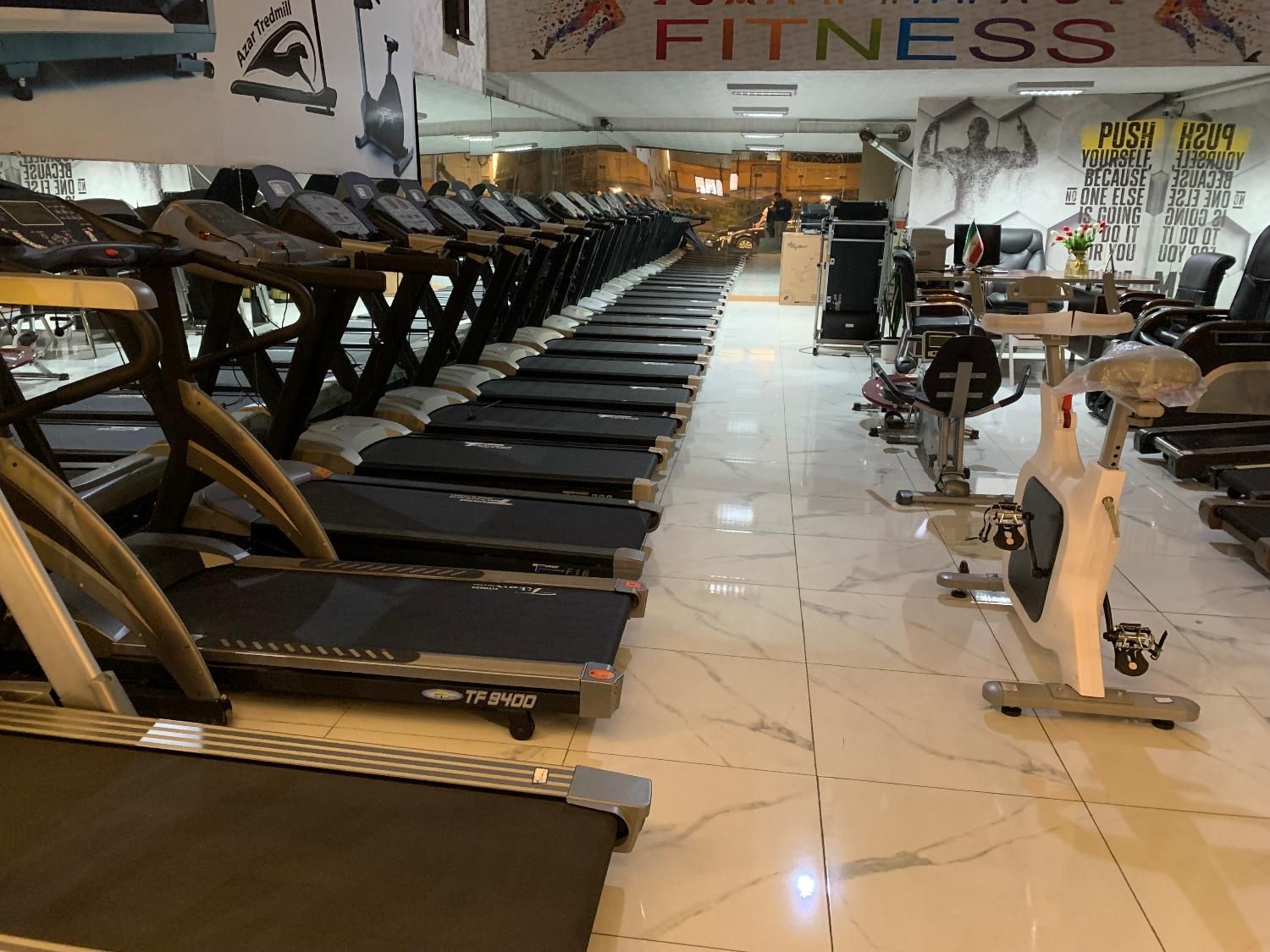 تردمیل دوچرخه ثابت دست دوم و نو آذر۱|تجهیزات ورزشی|تبریز, |دیوار