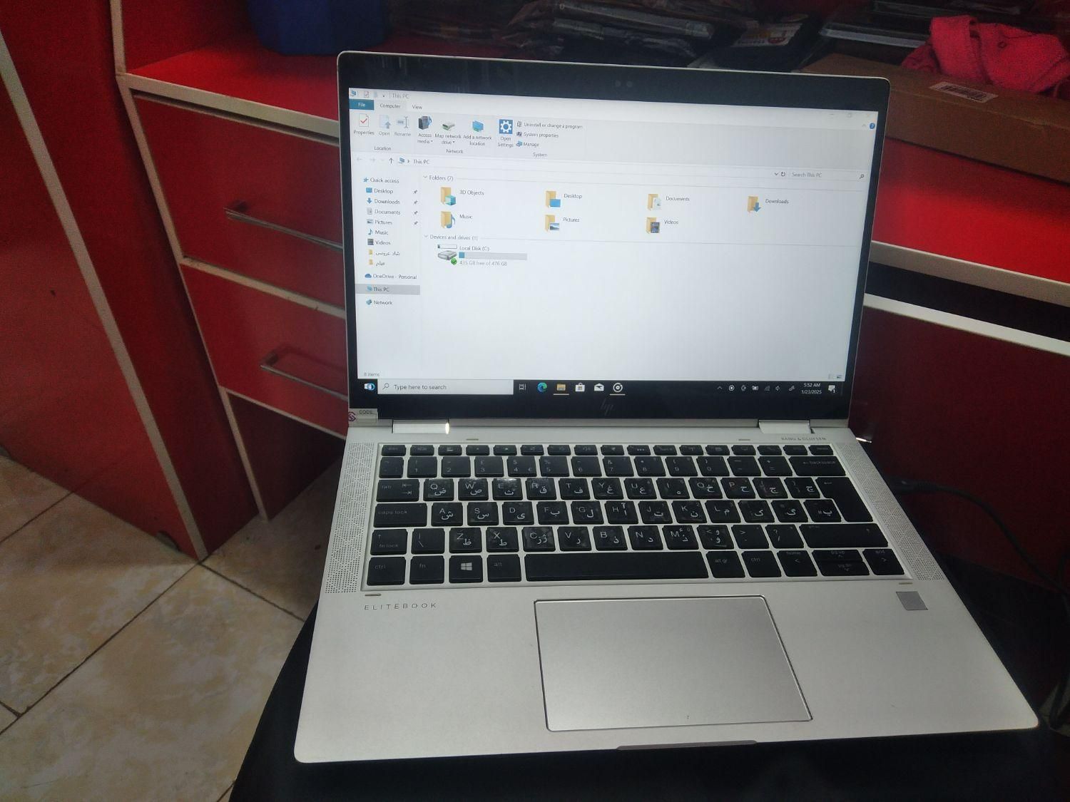 لپتاپ hp 1030 نسل8|رایانه همراه|رامهرمز, |دیوار