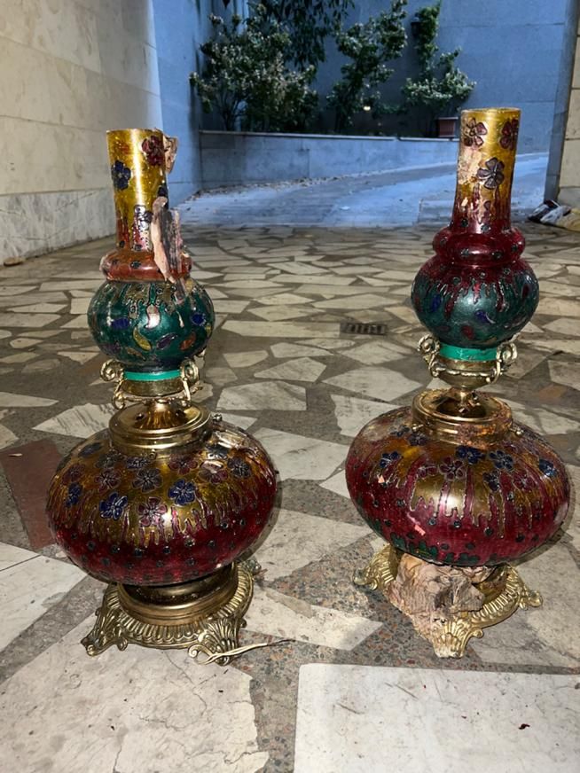 لوستر چراغ آویز گل برجسته|لوستر و چراغ آویز|تهران, سعادت‌آباد|دیوار