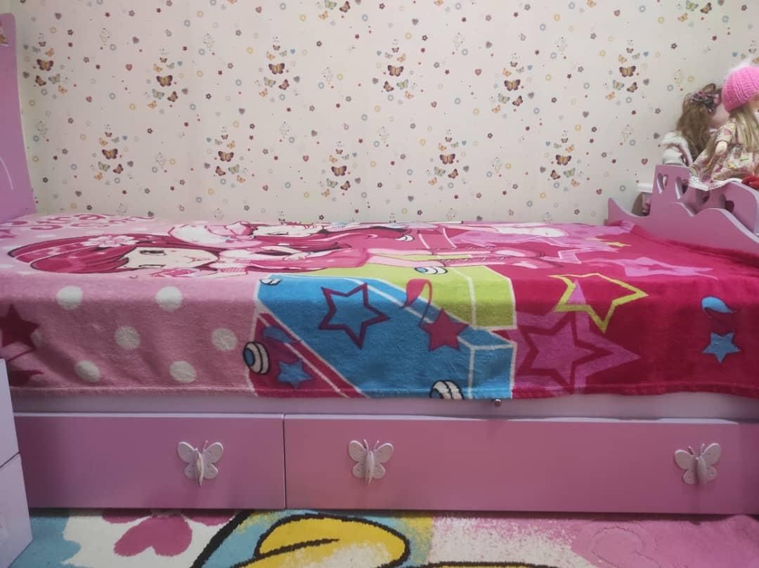 تخت وکمد کودک ونوجوان|تخت و سرویس خواب|صومعه‌سرا, |دیوار