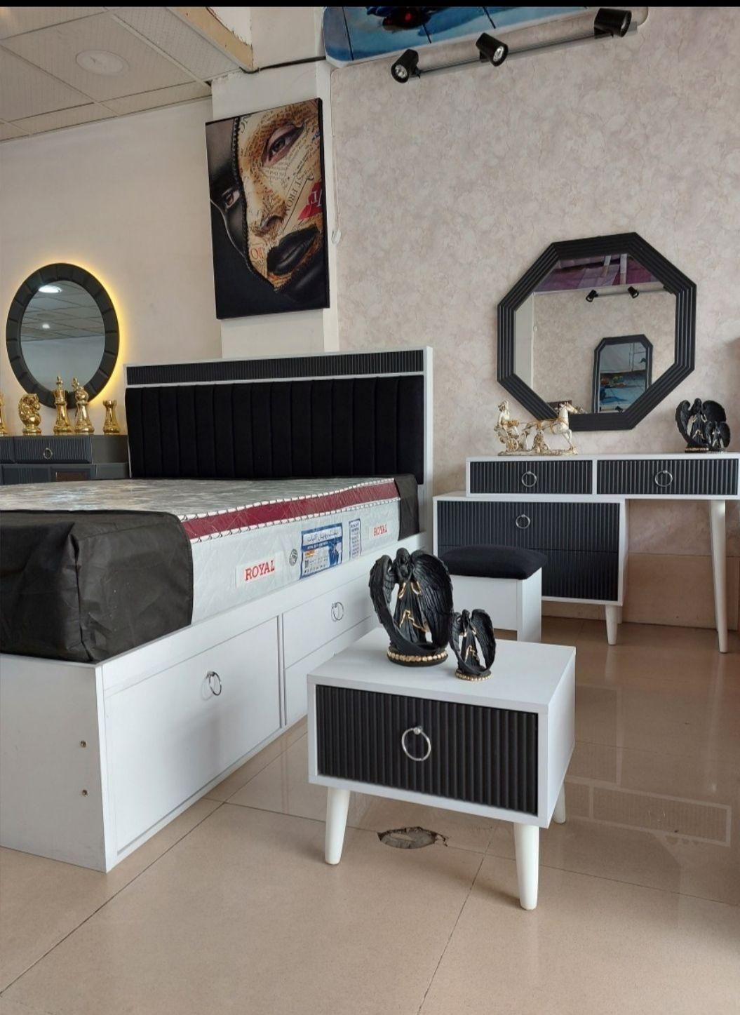 تخت خواب و سرویس|تخت و سرویس خواب|بیرجند, |دیوار